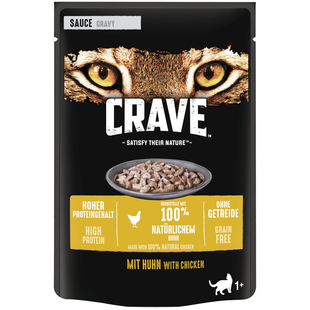 CRAVE™ Huhn in Sauce, 85g & 4 x 85g - 1